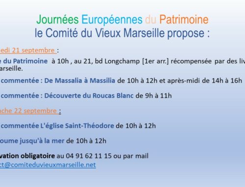 Programme Journées Européennes du Patrimoine